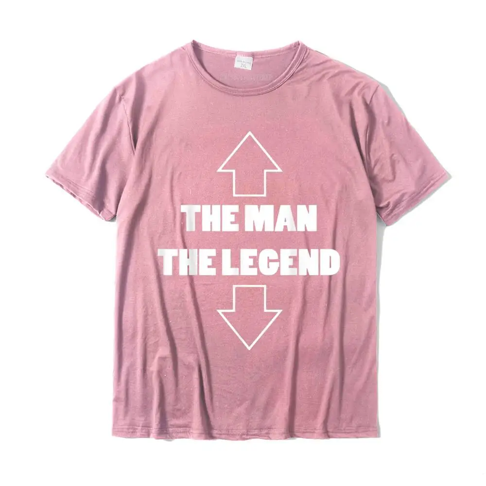 The Man The Legend T-Shirt studente prevalente top e magliette personalizzate T-Shirt in cotone Design giorno di natale top e magliette