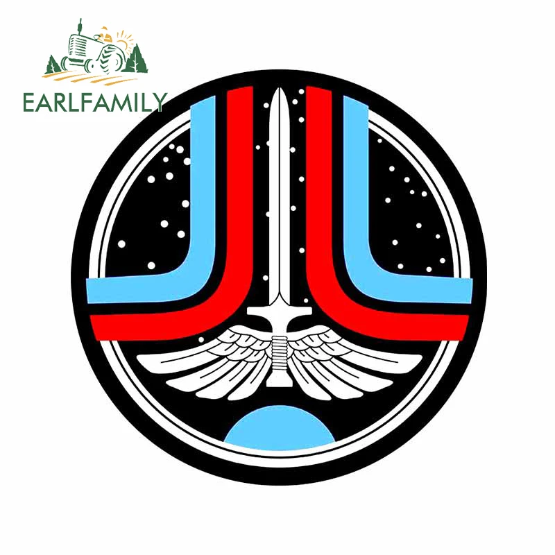 EARLFAMILY 13cm x 12.7cm for The Last Starfighter Vinyl Car Stickers Scratch-proof Window Trunk Decoration Decal for Vehicle