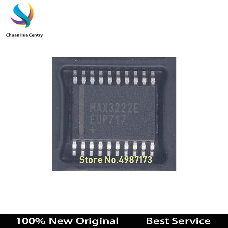 

5 Pcs/Lot MAX3222EEUP+T SSOP20 100% New Original In Stock