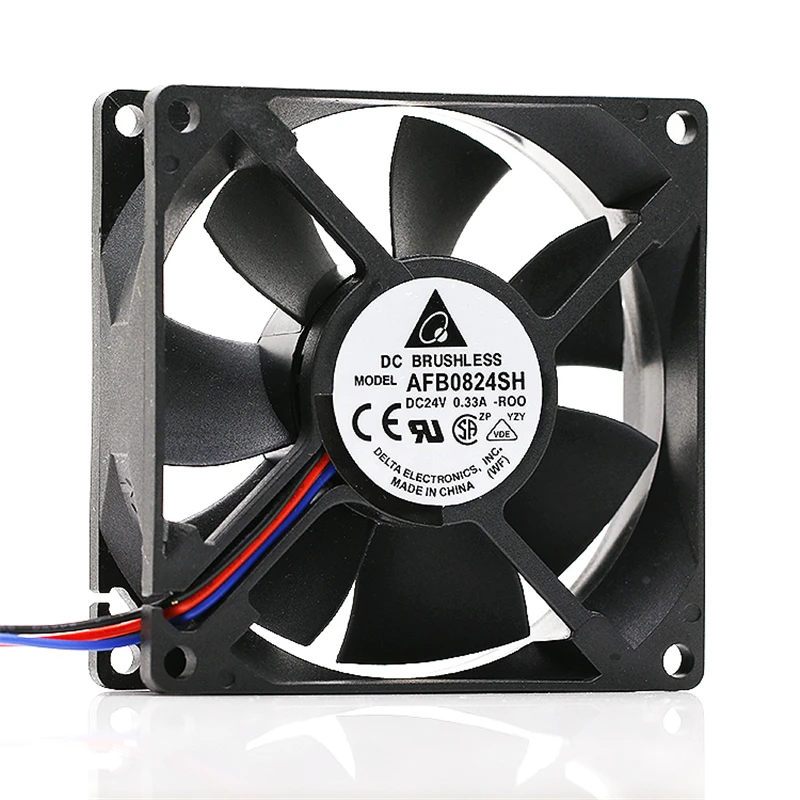 New original AFB0824SH 8cm 8025 DC24V 0.33A double ball inverter cooling fan