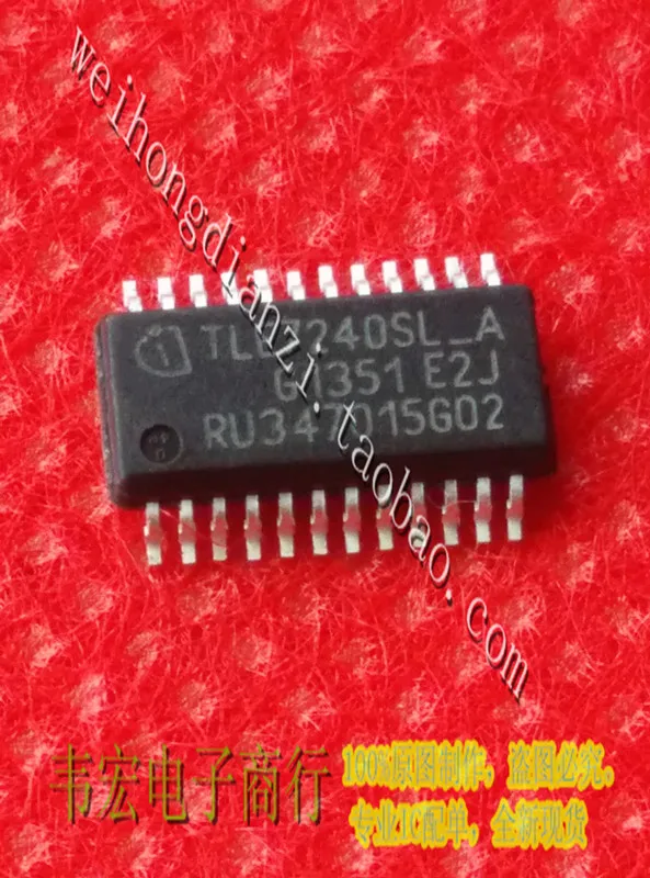 Pengiriman. TLE7240SL-A TLE7240SL Gratis Baru Terintegrasi Chip SSOP24