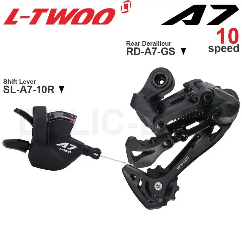 LTWOO A7 10speed MTB Groupset include Right Shifter and Rear Derailleur Max. sprocket 40 / 50T Original