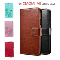 For Xiaomi Mi Note 10 Case Wallet Cover For Xiaomi Mi CC9 Pro Meitu CC9e Case Xiaomi Mi Note 10 Pro Screen Protector Flip Case