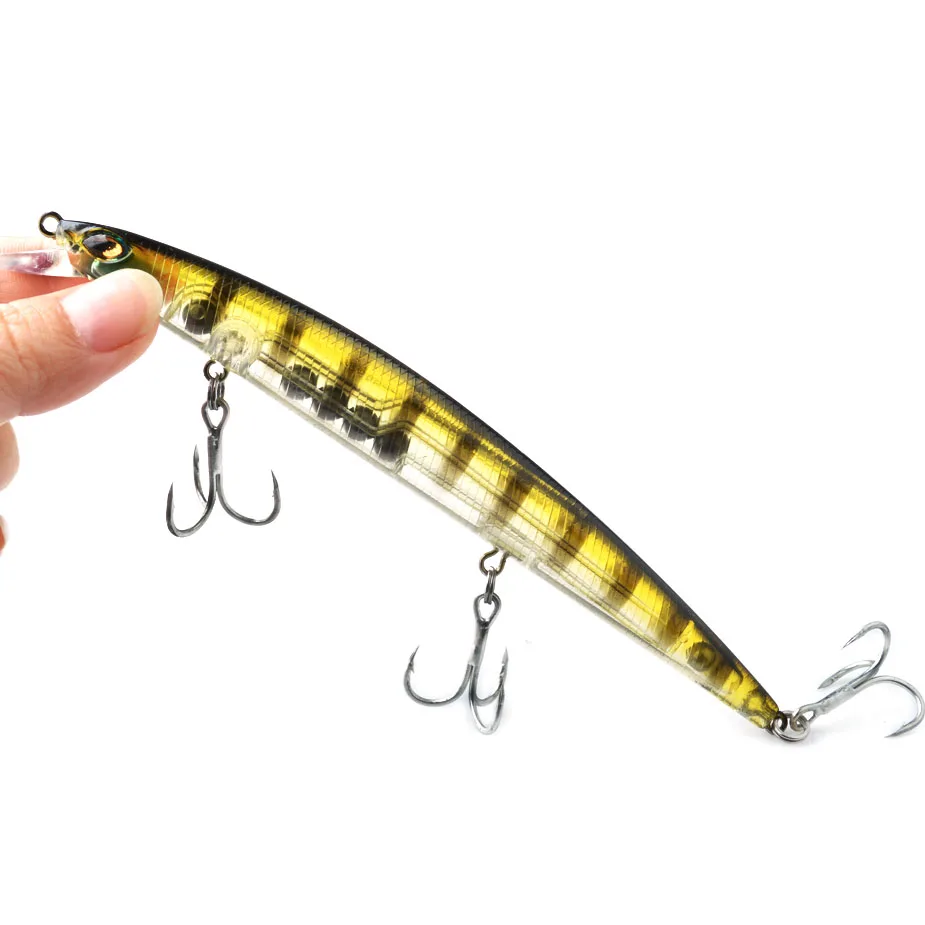 TOMA Suspend Minnow Fishing Lure Wobbler 145mm 20g Floating Hard Lure Artificial Crankbait Sea Bass Bait Fishing Tackle