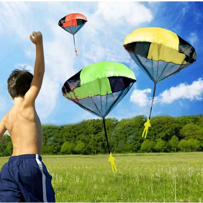 1PCS Children's Toy Hand Parachute Throwing Children's Outdoor Sports outdoor toys for children