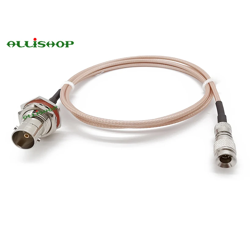 BNC female to DIN 1.0/2.3 Mini BNC Male RG179 Pigtail cable HD SDI Transfer RF Video Signals Coax Cable HD-SDI 75Ohm Cable HDTV