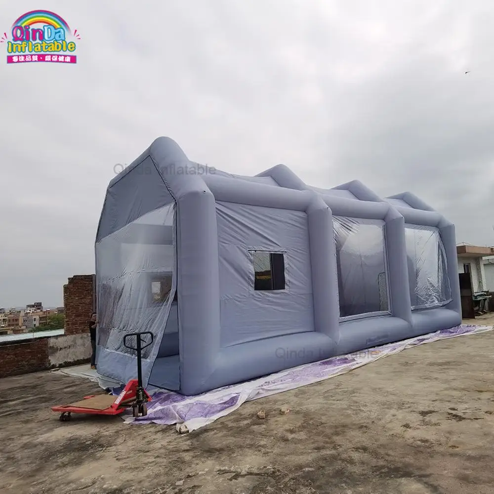 Giant Car Inflatable Maintaining Tent Portable Inflatable Spray Paint Booth For Rental