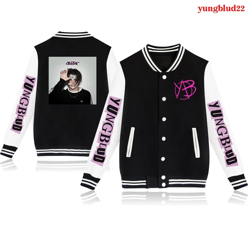 New Yungblud Varsity Men Jacket Autumn Casual Sweatshirt Hoodie Coat Oversized Men\'s Yungblud Jacket Brand Baseball Jacket Coats