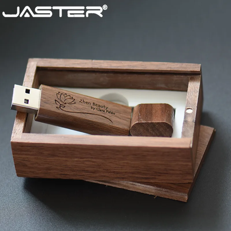 

USB-флеш-накопитель JASTER деревянный, 4-128 ГБ