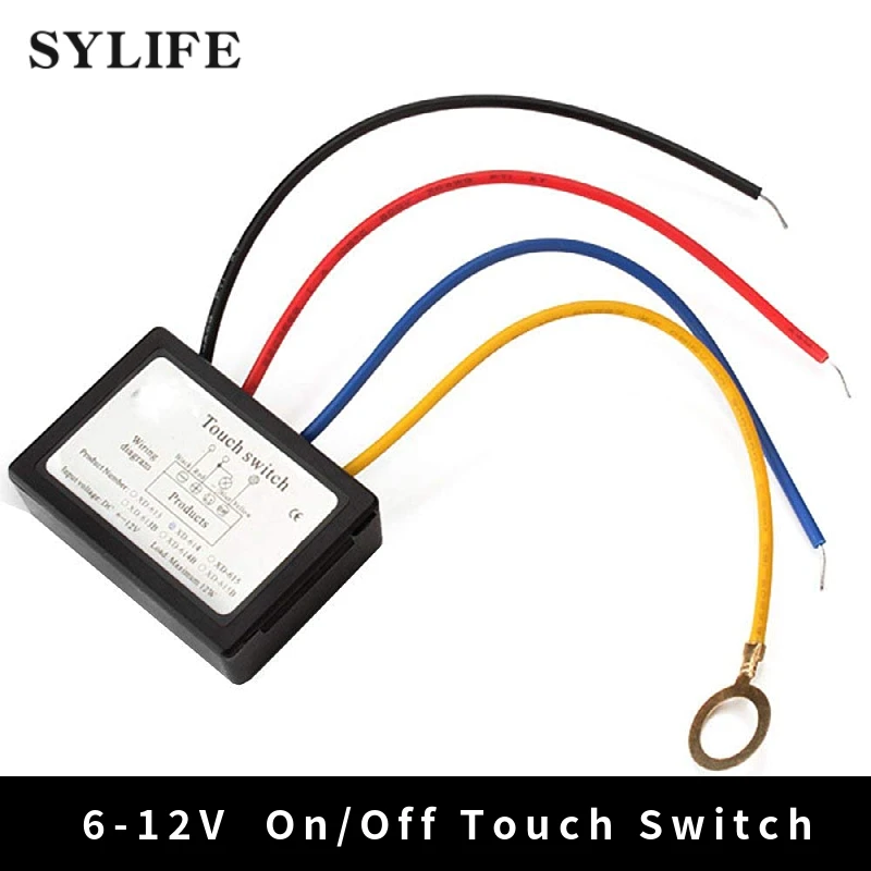 XD-614 6-12V Touch Control Sensor Lamp Switch Dimmer Light Part