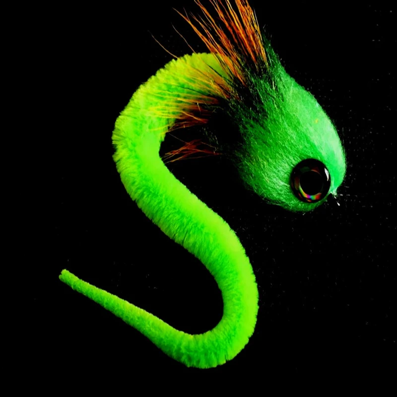 Contemplator 5colors 5.7’’ Fly Tying Dragon Tails Streamers Bass Pick 10pcs Fastness&Durable Tapered Tails For Tying BIG BAITS - view 2