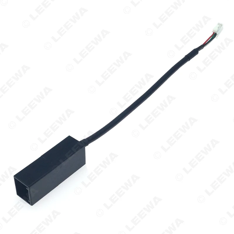 LEEWA Car Radio Audio 4Pin Connector to USB Input Wire Adapter For Honda CRV City Mitsubishi ASX USB Cable #CA6366