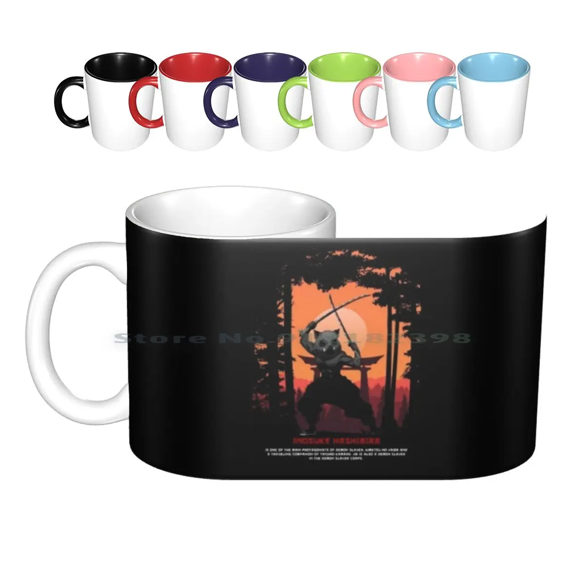 Inosuke 1 Ceramic Mugs Coffee Cups Milk Tea Mug Demon