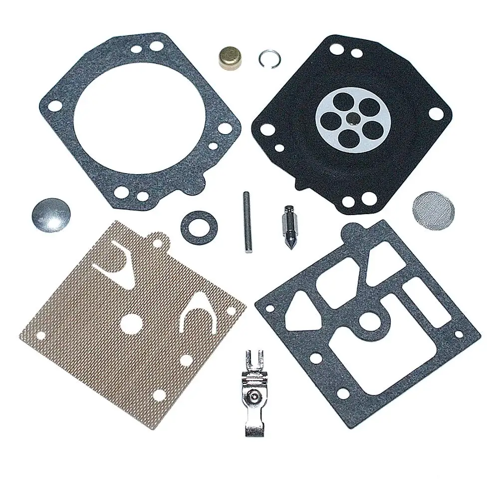 Crankcase Cylinder Muffler Gasket Repair Kit for Husqvarna 357 357XP 359 359XP Replace 503 96 66-01,Walbro K22-HDA