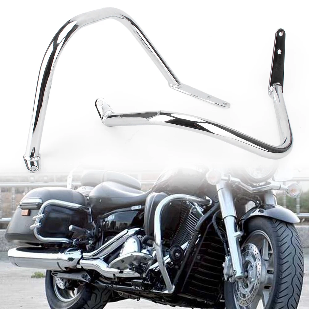 

GZYF Chrome Front Engine Guard Crash Bar Motorbike For YAMAHA V-STAR 1300 XVS 2007 2008 2009