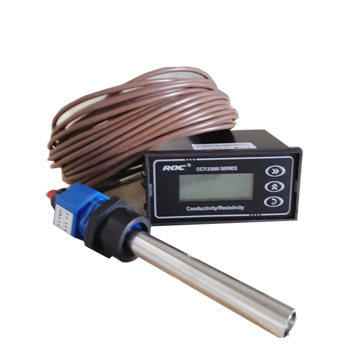 On line test of resistivity meter rm-220 (current model cct-3320) ultra pure water resistance meter