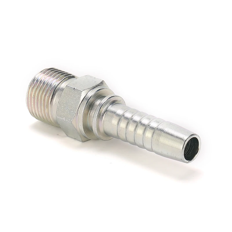 100PCS 15611-04-04 NPT Z1/4''X18 hose tail 1/4'' Male Hydraulic Hose NPT Fitting Factory Outlet Durable fitting