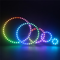 1pcs WS2812B LED Ring 8/16/24/35/45 Bit LEDS SK6812 ws2812b WS2812 5050 RGB Addressable Pixel LED Module Strip Light DC 5V