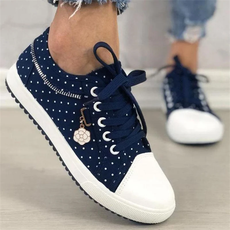 Student Girls Summer Mesh Sneakers Womens Sweet Blue Shoes Elegant Female Vulcan Sneakers Walking Lady Shoes Female Espadrilles