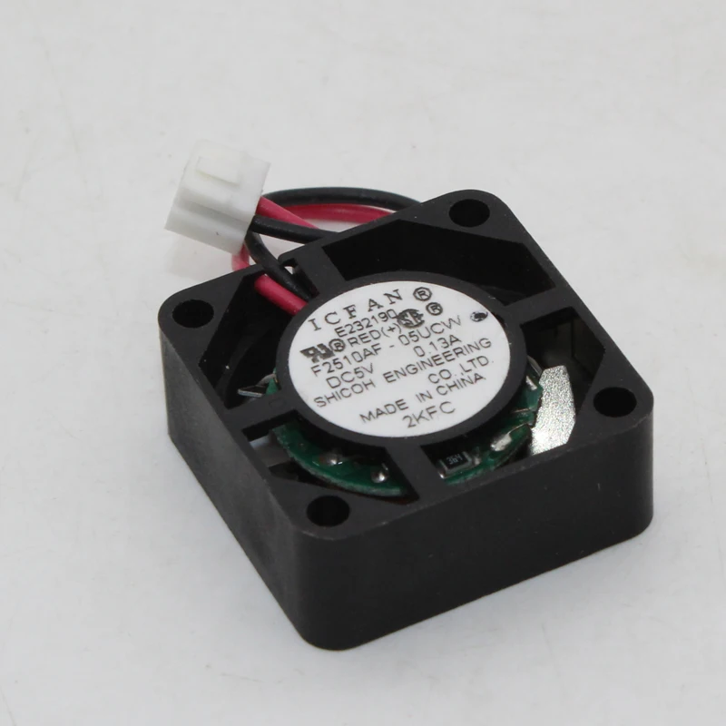 Новый F2510AF-05UCW для icfan 2510 5В 0.13A 2,5 см беззвучный Макс скорость воздушного потока осевой вентилятор Новый F2510AF-05UCW для icfan 2510 5В 0.13A 2,5 см беззвучный Макс скорость воздушного потока осевой вентилятор