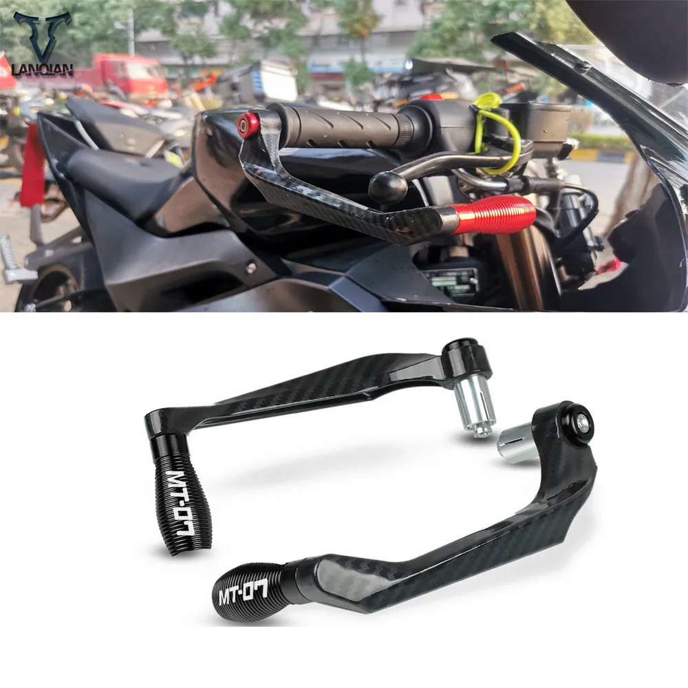 

For YAMAHA MT07 2014-2018 Motorcycles 7/8" 22mm Lever Guard Handlebar Grips Guard Brake Clutch Levers Protector Moto Accessories