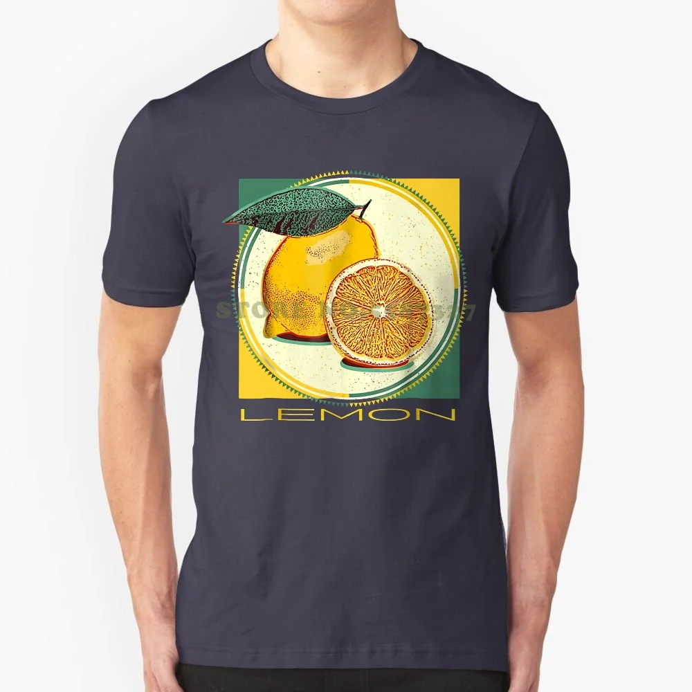 Lively Lemon T Shirt Funny Clothing Casual Short Sleeve Tshirts