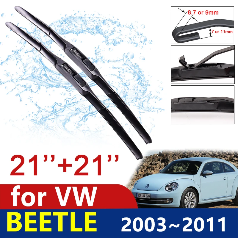 

Car Wiper Windshield for Volkswagen VW New Beetle 2003~2011 Beetle A5 Front Windscreen Wipers Blade Car Accessories 2004 2005