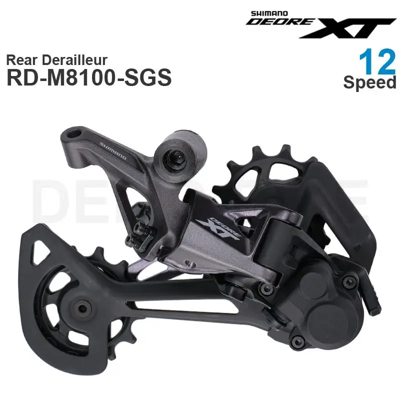 SHIMANO XT RD-M8100 RD REAR DERAILLEUR SGS for 1x12s 12 speed MTB mountain bike bicycle PARTS derailleur