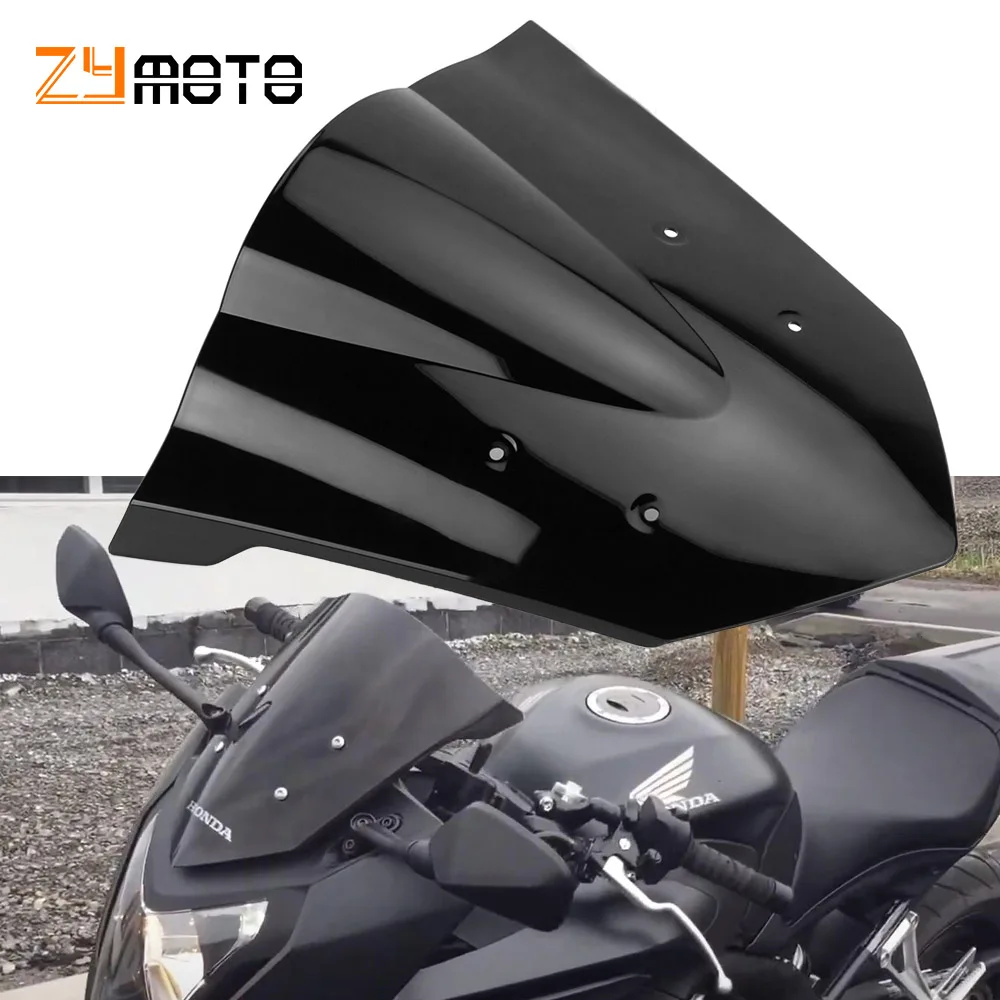 Motorcycle Accessori WindScreen Deflectors Windshield For HONDA CBR650F 2014 15 2016 2017 2018 CBR 650 F 650F CBR650 ABS Plastic