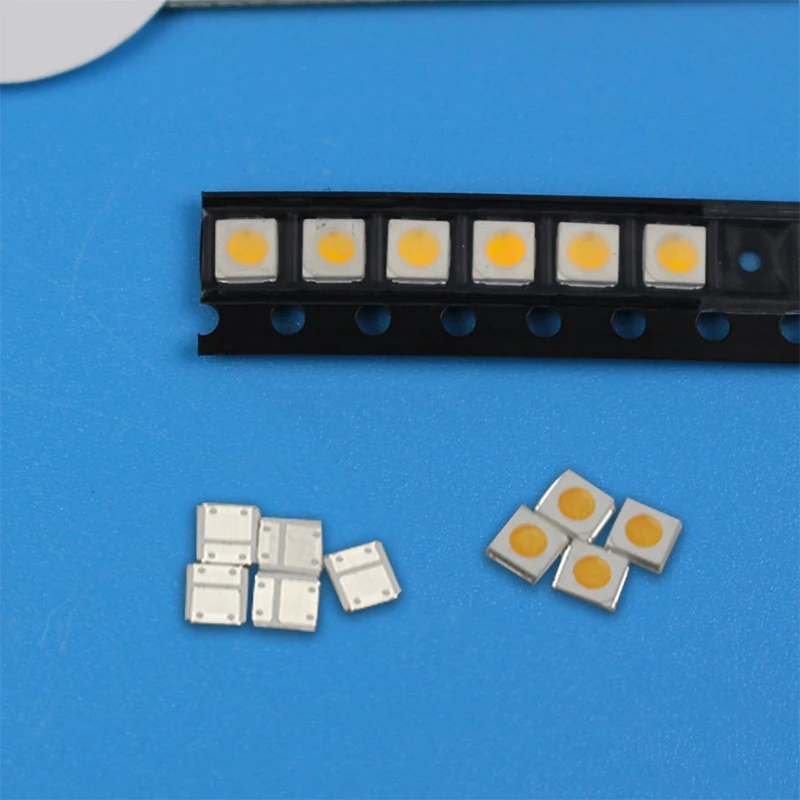 TKDMR 50 sztuk podświetlenie LED High dioda LED dużej mocy 1.5W 3030 6V zimny biały 150-187LM PT30W45 V1 do TV 2835 dioda smd led — zdjęcie 2