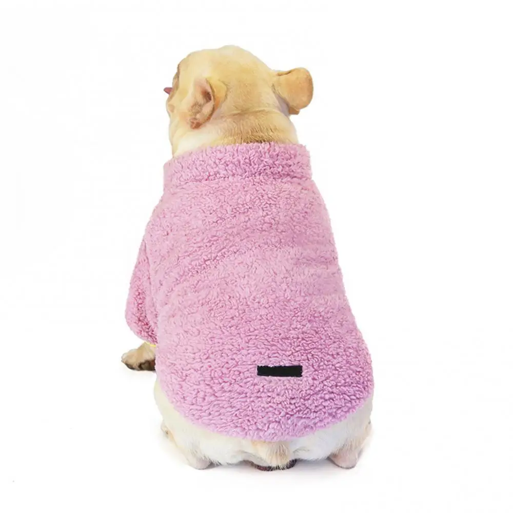 Pet Jacket Warm Winter Clothes Dogs Coat Jacket Autumn Winter Warm Thickening Zipper Design Pet Coat Dog Jacket Puppy Clothes