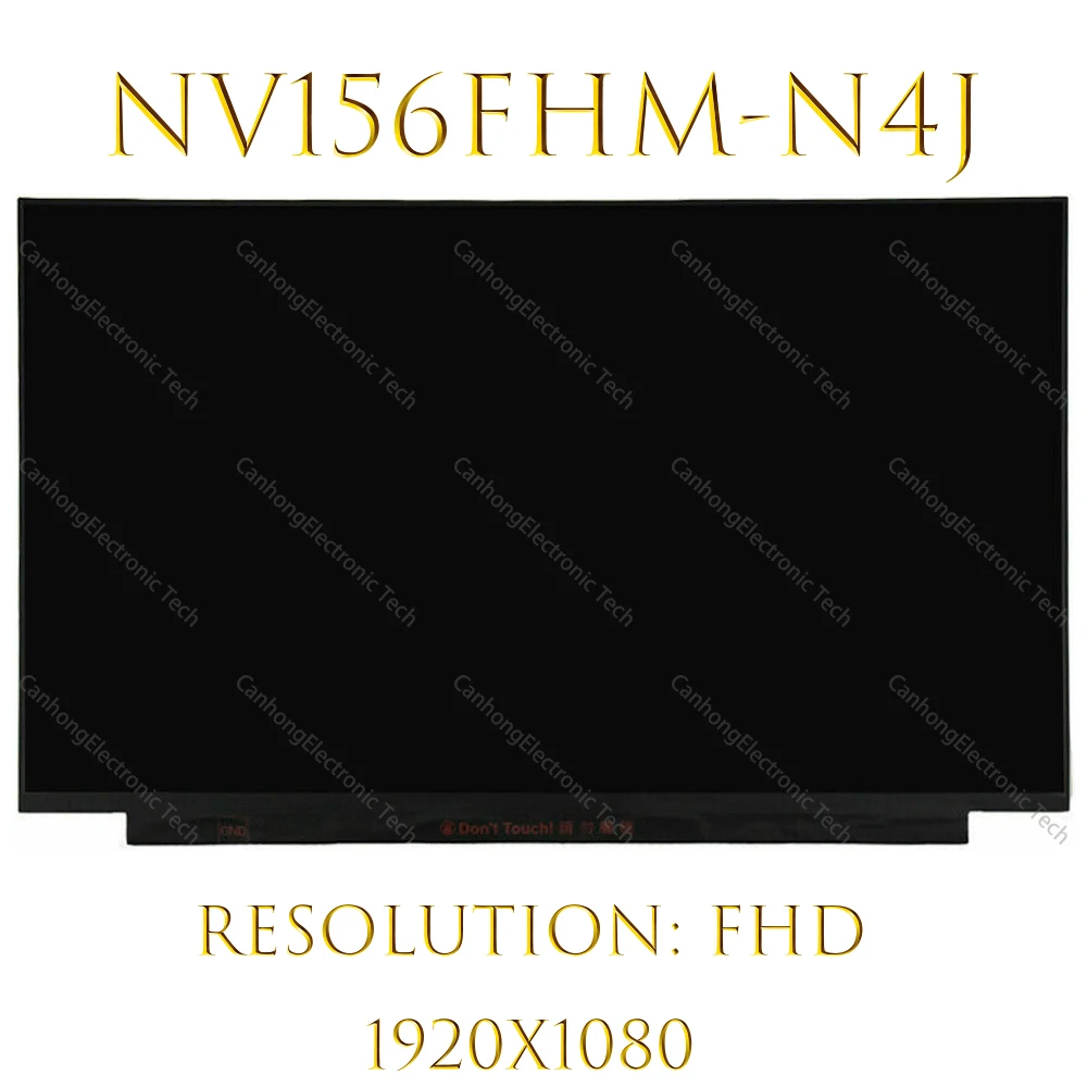 

15.6"inch Laptop lcd screen NV156FHM-N4J 71% NTSC FHD 1920×1080 edp 40 pins FRU 5D10T30091