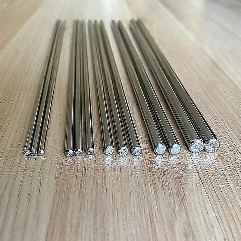 1/5PCS 2/2.5/3/4/5/6/8/10/14MM Stainless Steel Solid Round Rods Axis Linear Shaft Bearing  125-500mm Long