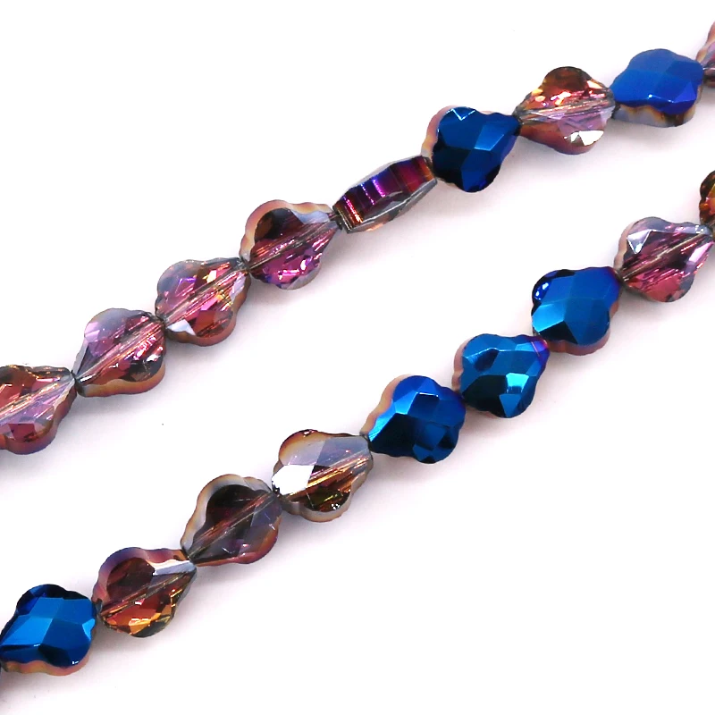 

Hot Sales 8x10mm 13 Colors Leaf Shape Beads 350pcs/lot Fashion Crystal Charms For Handmade DIY Jewelry Necklace Hair Hoop Beads