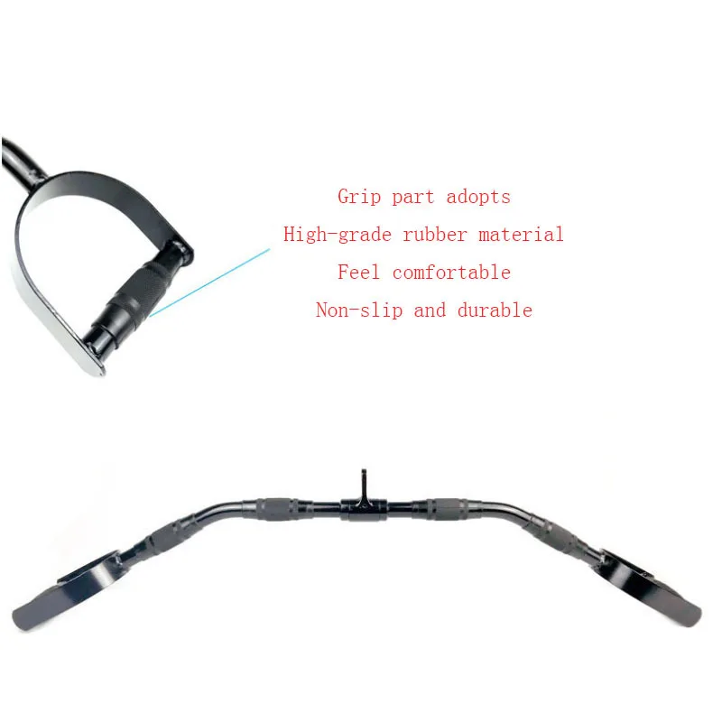 Pulley Gym Equipment Accessories, Pull Down Handle Strength Training Device, Back Muscle Workout Fitness Equipment Accessories