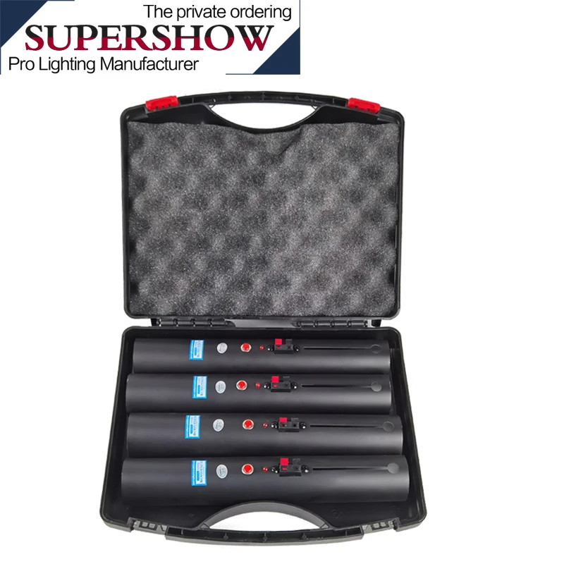 4 Cues Receiver Wedding Sparking machine Stage Effect Fountain Remote Control cold fireworks system  for wedding stages