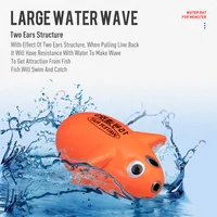 Kingdom Fishing Lures 70mm 90mm Sinking Floating High Density ABS Foam Mouse Shape Balance Far Casting Artificial Hard Swim Bait 5