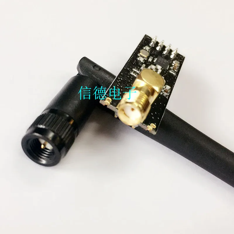 ~1100 meters long distance NRF24L01+PA+LNA wireless module, send antenna