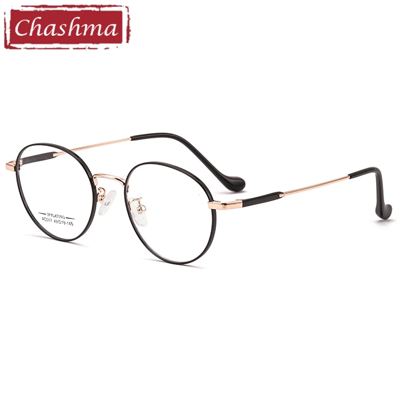 Chashma Women Oval Eyewear Men Prescription Optical Frame Fashion Trend Glasses Eyeglass Blue Ray Cut Lenses