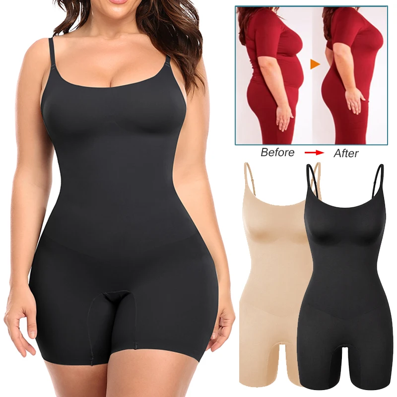 

Butt Lifting Bodysuit Body Shaper Tummy Control Women Shapewear Corset Slimming Waist Trainer Thigh Slimmer