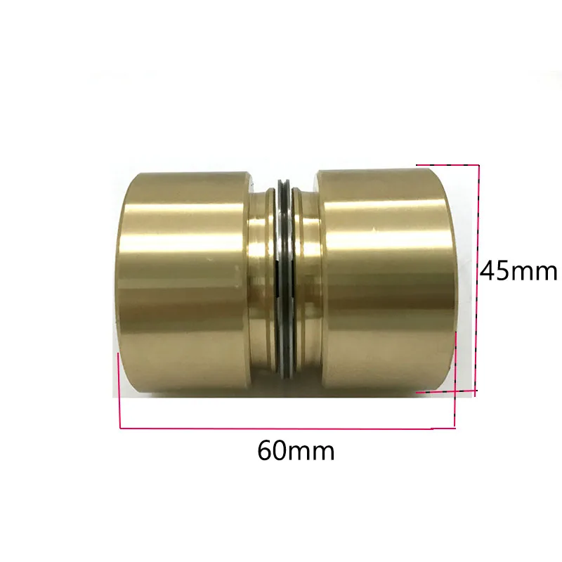 

EDM Parts Brass Seat Pulley Guide Wheel Roller Assembly 450 OD45mm*Length60mm for CNC Wire Cut WEDM Machine