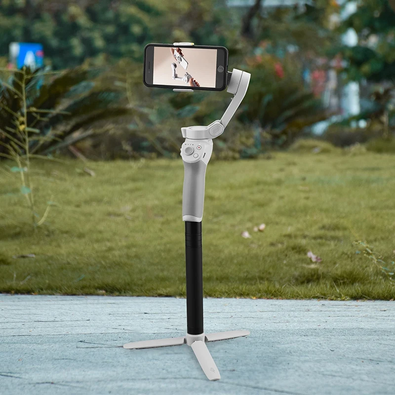 Untuk DJI OM 4/ OSMO First 3/2 Tripod Tiang Ekstensi Selfie Stick Rod untuk OSMO Saku/Insta360 Satu X Aksesoris