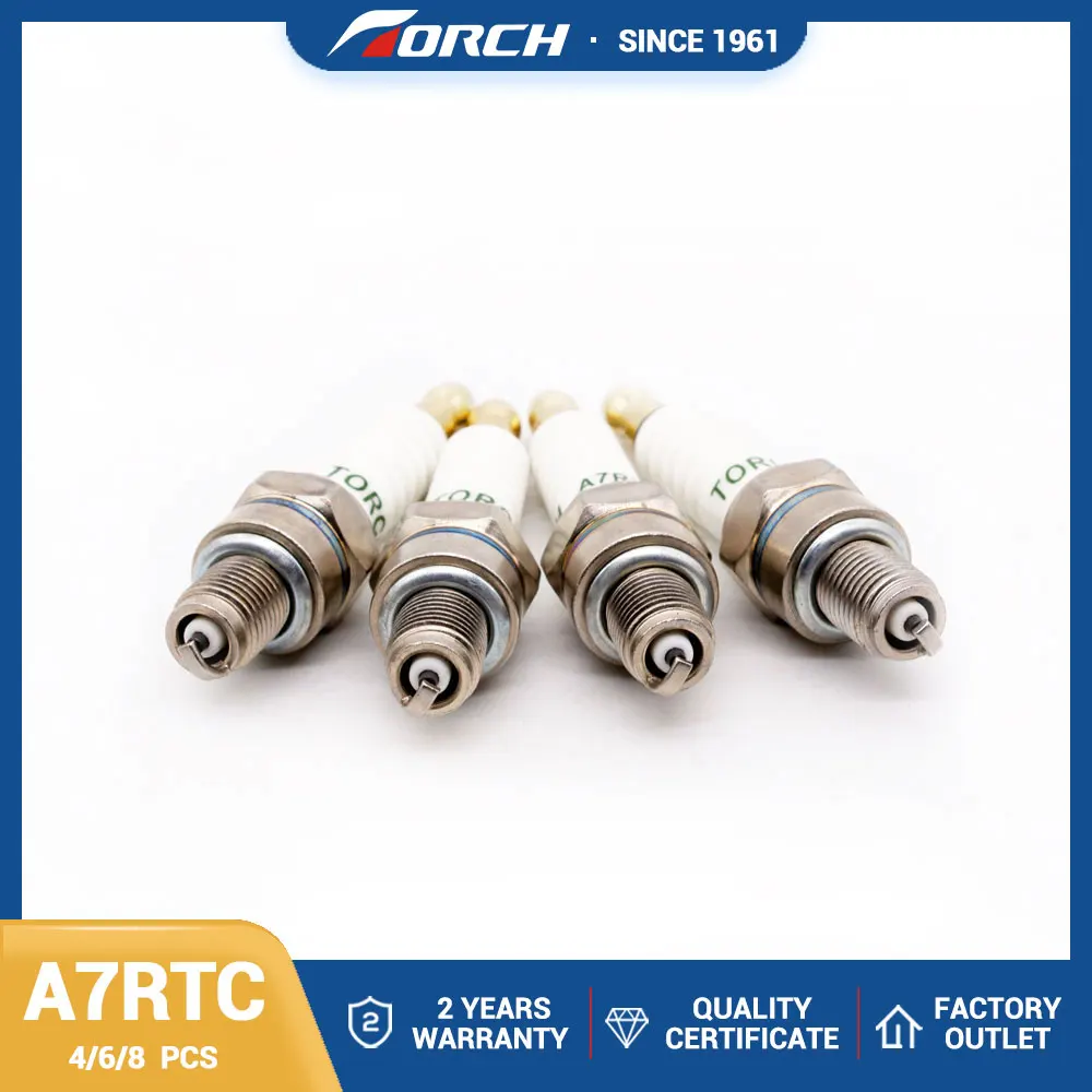 Hot Sale Original Spark Plug TORCH A7RTC Replace for Candle CR7HSA Denso U22FSR-U Champion Z9Y for UR3AS  4203