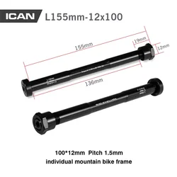 Bicycle Front Hubs Thru Axle 100*12mm 142*12 150*15 197*15 for Road Bike Bike Accessories