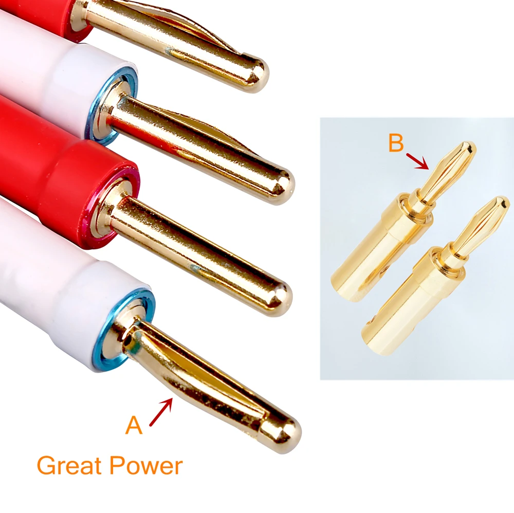 Vavplay-ハイファイオーディオファン,有線スピーカーケーブル,シルバーメッキ,ゴールドカラー,8mm ² 16コア,AV-0804