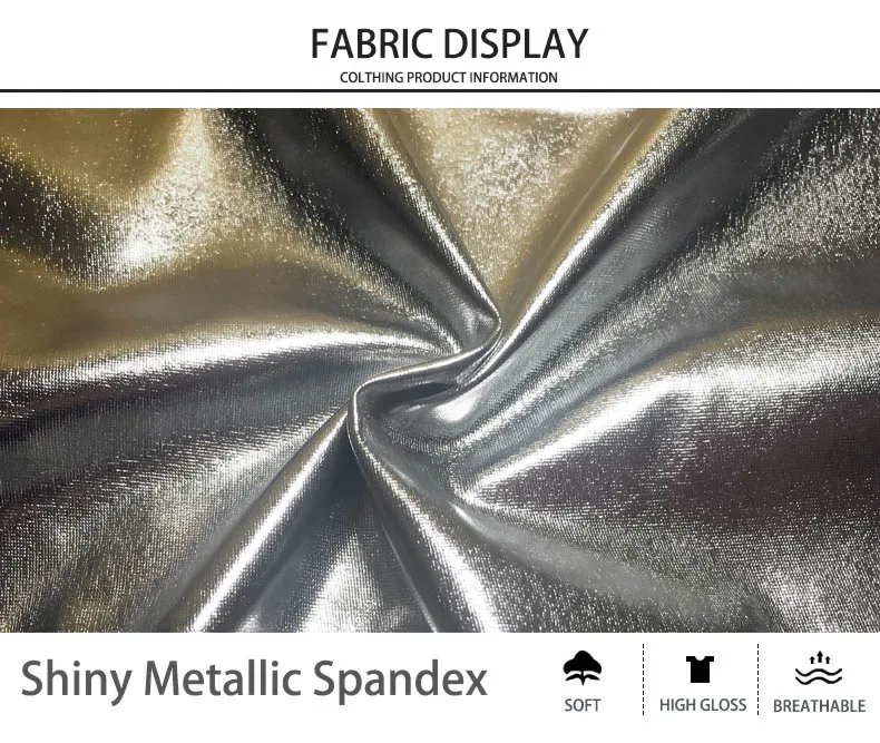 Детская блестящая металлическая спортивная одежда из спандекса для художественной гимнастики для соревнований танцев для девочек блестящие Костюмные трико для выступлений на сцене