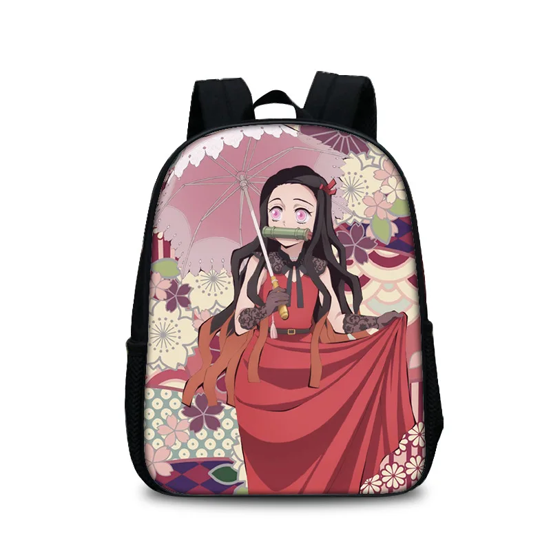 13 Inches Cartoon Schoolbag 2020 New Girls Printing School Backpack Children's Boy Book Bag Anime Kid Student Backpack C285