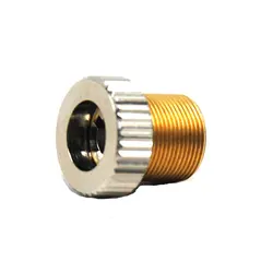 Lente de enfoque de vidrio recubierto de G-2, para diodos láser azules de 405nm y 450nm con tapas de soporte