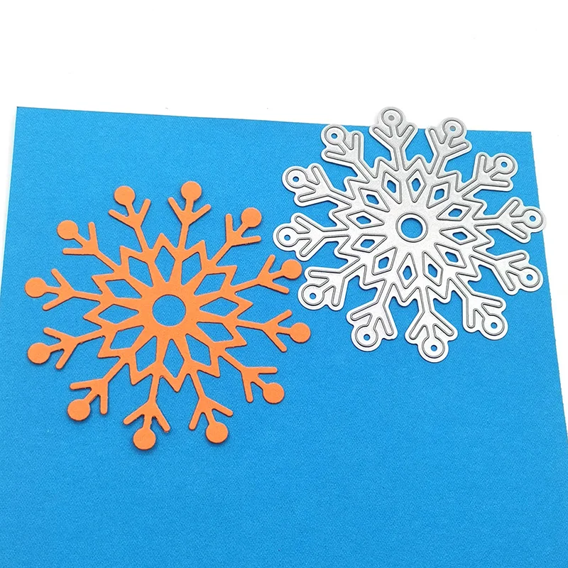 Julyarts Snowflake Scrapbooking Dies Metal Paper Crafts Dies 2021 For DIY Embossing Scrapbook Album Paper Card Decoration Craft