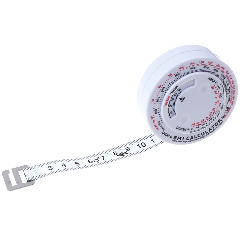 1pcs 150cm Body Retractable Tape For Diet Weight Loss Tape Measure